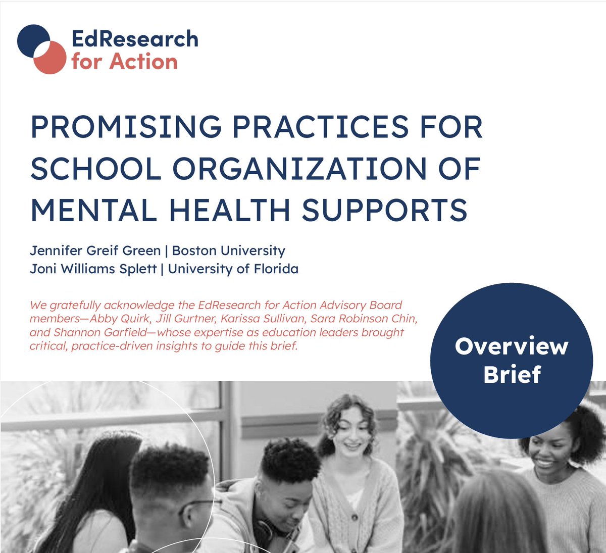 SchCouns4MTSS's tweet photo. #TuesdayMTSSTip
How are you keeping up with the research on mental health in schools? We love the resources from: https://t.co/Xdj6oaq6S7, inc. the brief on School Organization of Mental Health Supports by Jennifer Greif Green & Joni Williams Splett.
#scchat #makingmtsswork https://t.co/rJpyVevnLt