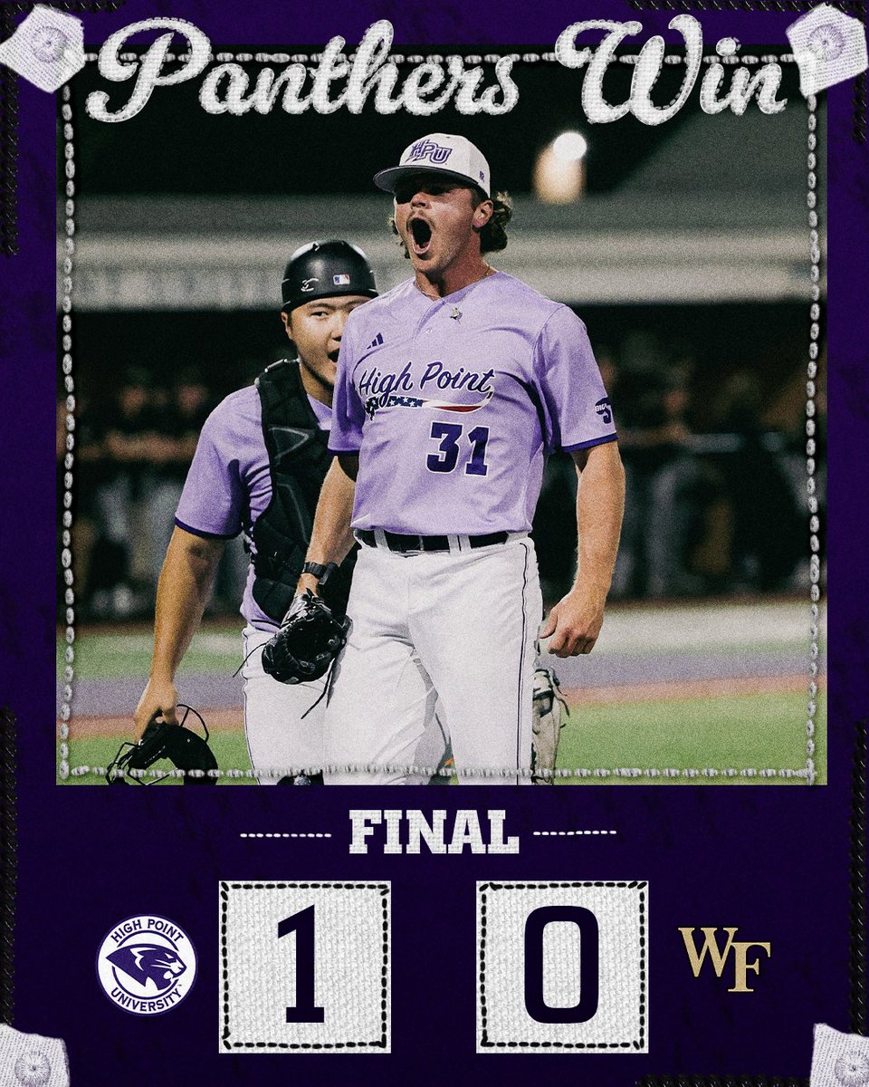 High Point Baseball tweet media