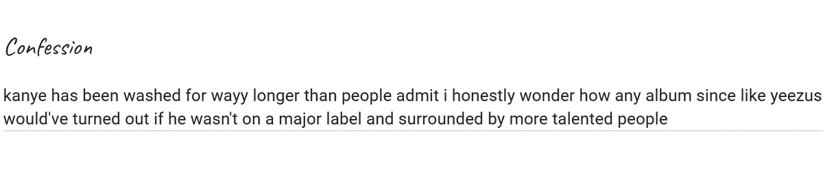 Music Twt Confessions tweet media