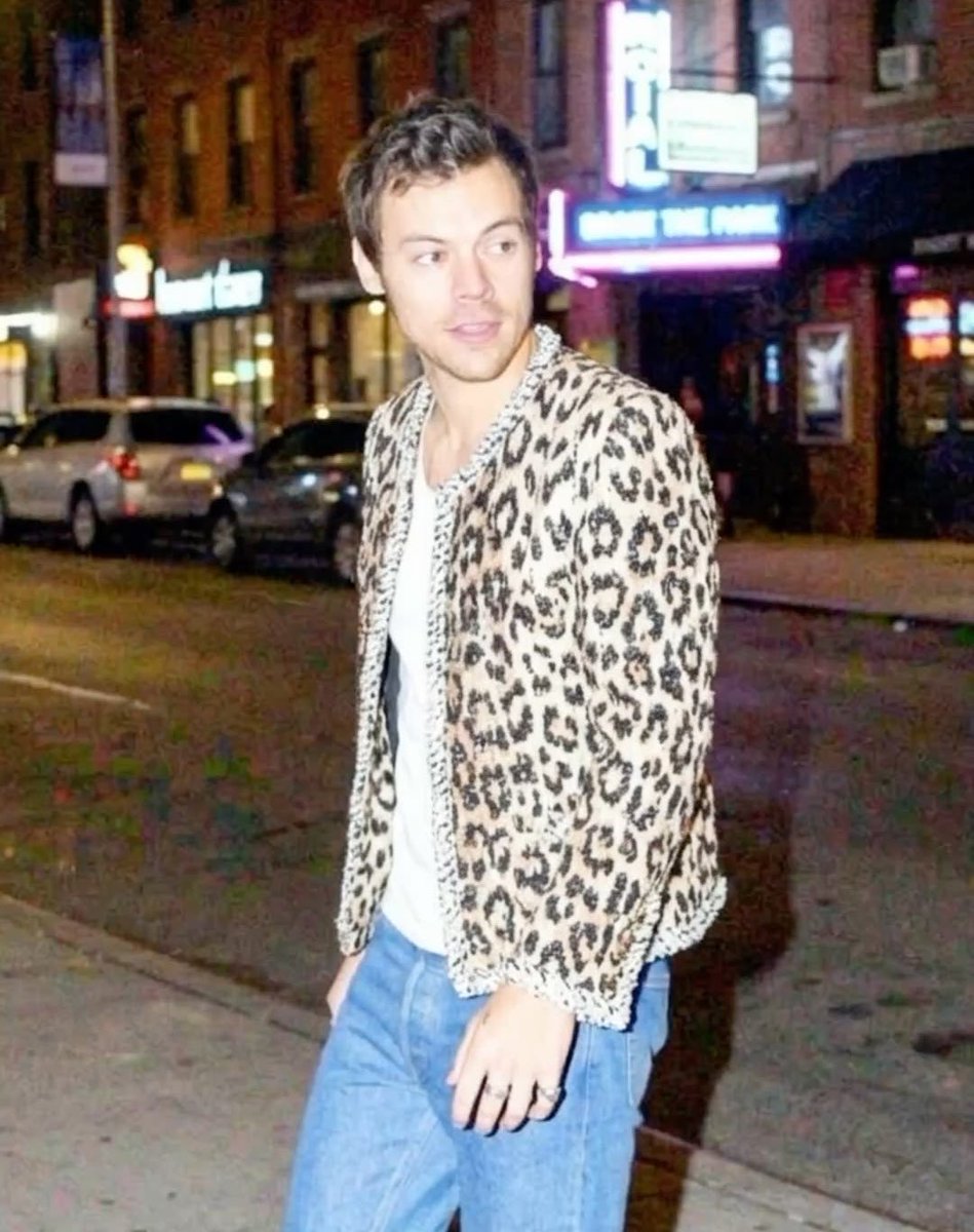 He’s always just serving face and living up to the last name Styles