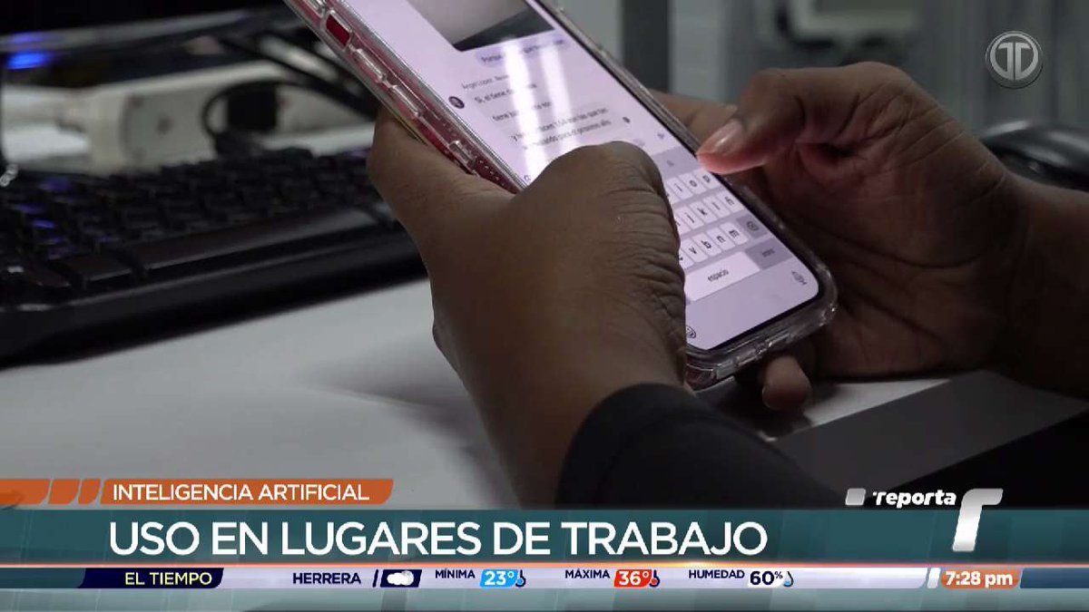 TReporta's tweet photo. El 44% de los trabajadores en Panamá indica que utiliza herramientas de inteligencia artificial en su entorno laboral, según arrojan datos de un estudio desarrollado por la empresa de reclutamiento Konzerta. https://t.co/MRhQbIiyKy
