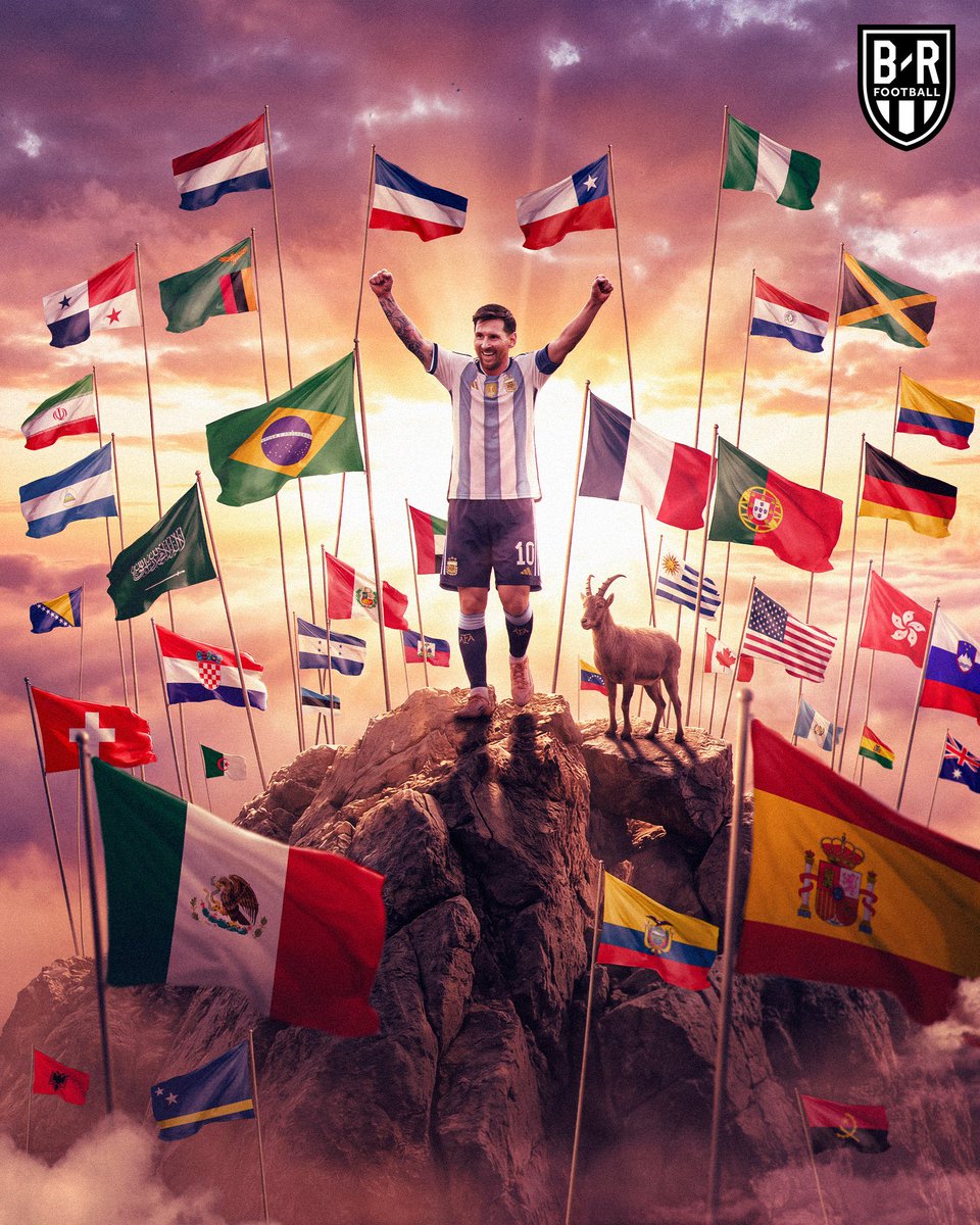 Intermiamicfhub's tweet photo. 🚨𝗗𝗶𝗱 𝗬𝗼𝘂 𝗞𝗻𝗼𝘄: Lionel Messi has now scored against 40 different national teams.

Forty victims. One genius. 🐐🔥 https://t.co/RfIjimkVsK