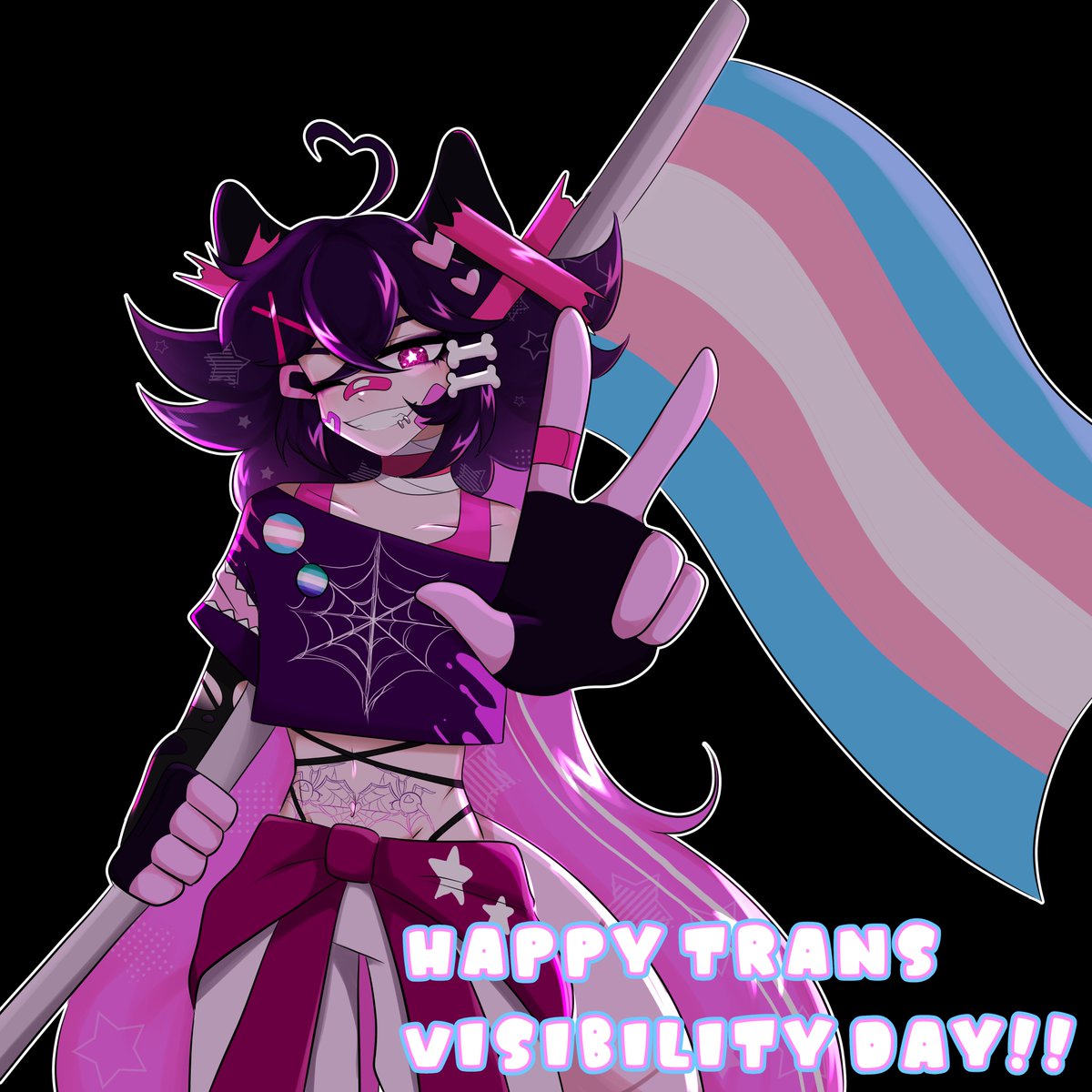 NaiveSp1der | Opossum vtuber🏳️‍⚧️ tweet media