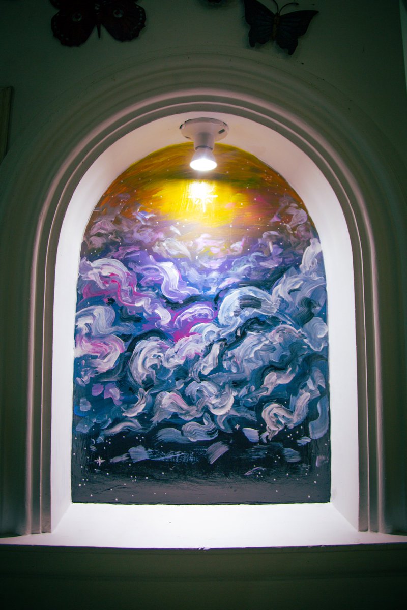 luisquevedop's tweet photo. ... palabras no construyen, sino hieren?, en cierta manera me siento liberado, en paz.
La virgen fue pintado por una excelente artista Karla G. Gorgorita Cerámica July https://t.co/CoSuVlJgdY