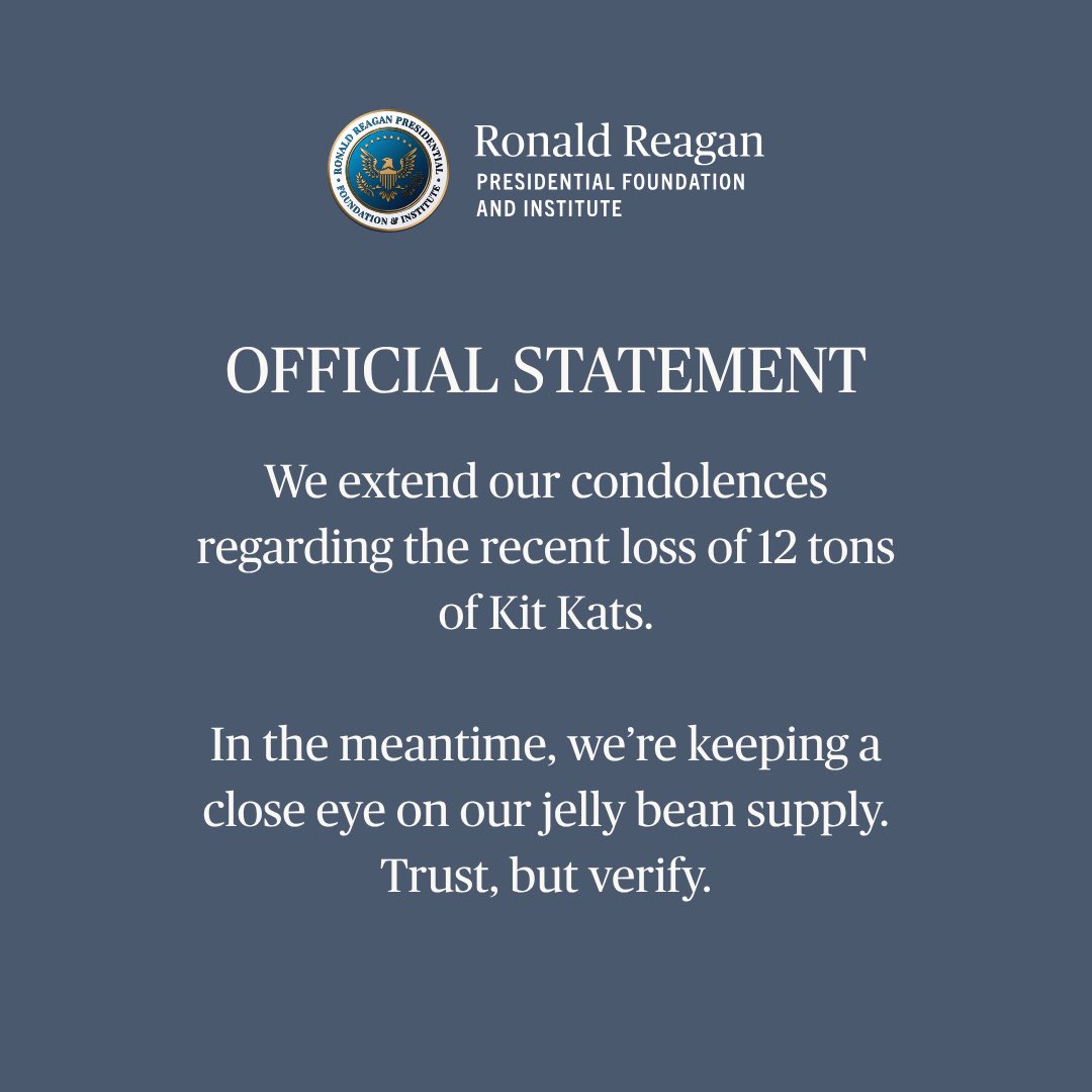 Ronald Reagan Presidential Foundation & Institute tweet media