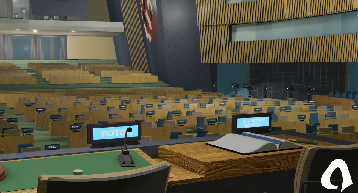 AsahiTech_RBLX's tweet photo. United Nations Headquarters
Embark on a journey of international diplomacy and cooperation with our meticulously crafted Roblox United Nations Headquarters.
#Roblox #RobloxDevs #RoTech #DevelopmentAssets #Map #UNHQ https://t.co/WX8QkyEIIX