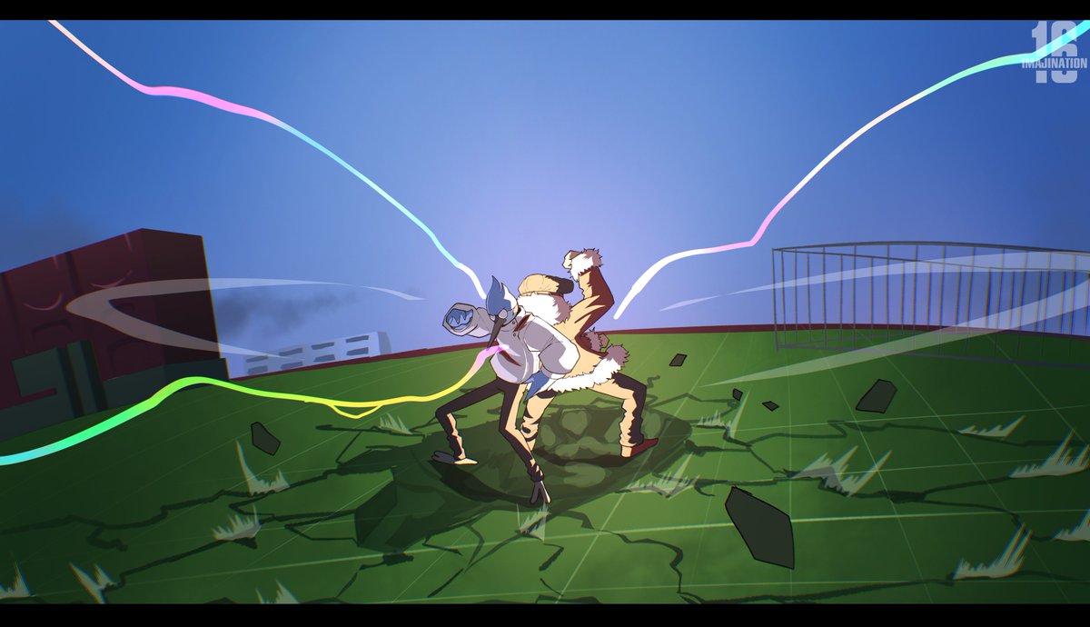 More CN x JJK : Mordecai vs Mighty Ray