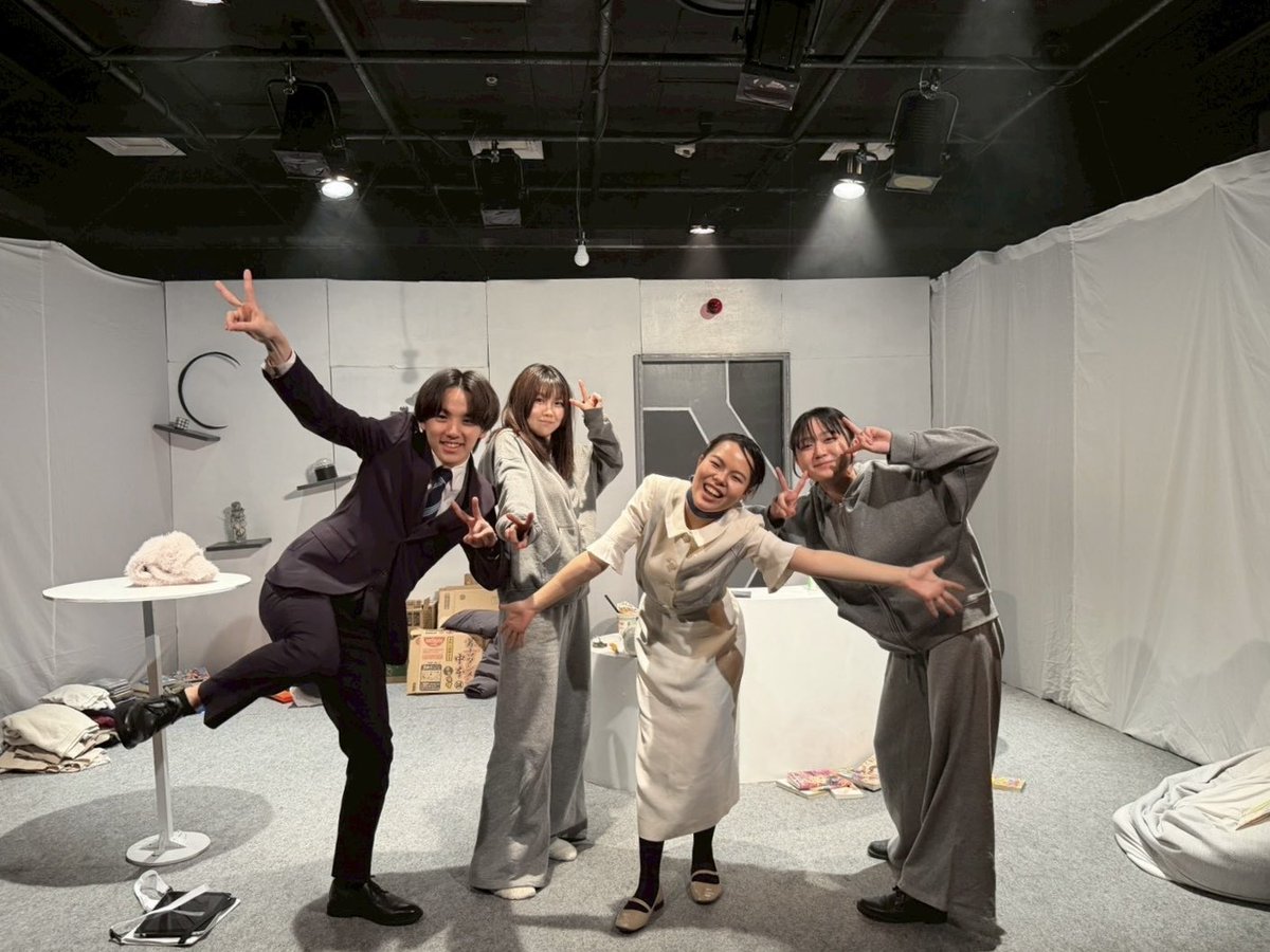 ooooh_tan's tweet photo. ということで、今月からはついに #春から法政 、新歓担当として新入生のみなさまと交流できるときが来た！
今年はどんなすてきな人たちに出会えるかしら❤‍🔥
26年度の #法政一劇 @hosei_ichigeki もよろしくお願いいたします！

未経験、大大大歓迎！！！
一緒に #学生演劇 しようぜ〜💨 https://t.co/oJKYgIFlAK