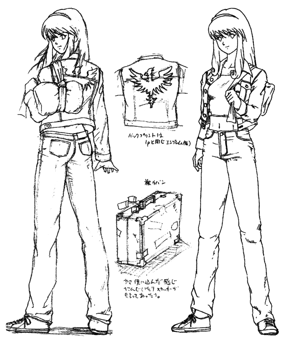 ItsFantasticAC's tweet photo. Hitomi design sketch, for Dead or Alive 3. https://t.co/KDEpwntEk5