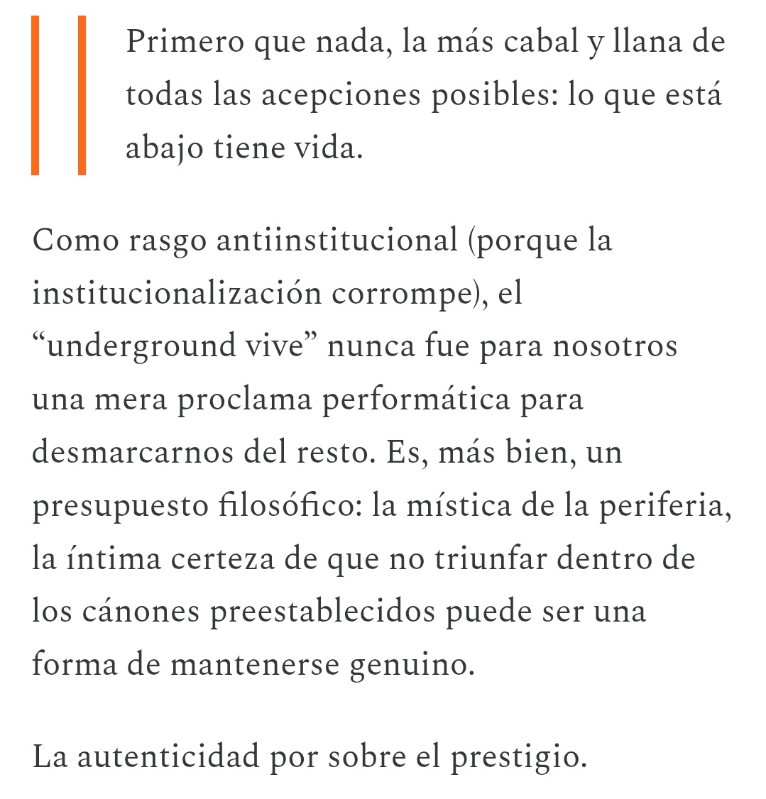 cuando de rap rioplatense se habla, el aporte de Kamada me parece realmente incomensurable. <a href="/sajekmd/">saje.kmd</a> y el valor linguístico y filosófico que nunca podemos dejar que se restrinja a las élites. El underground vive.