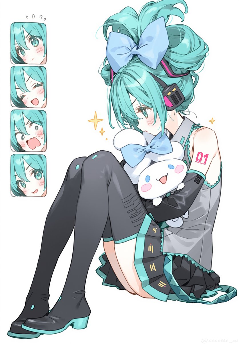 #初音ミク　シナミク🤍🩵