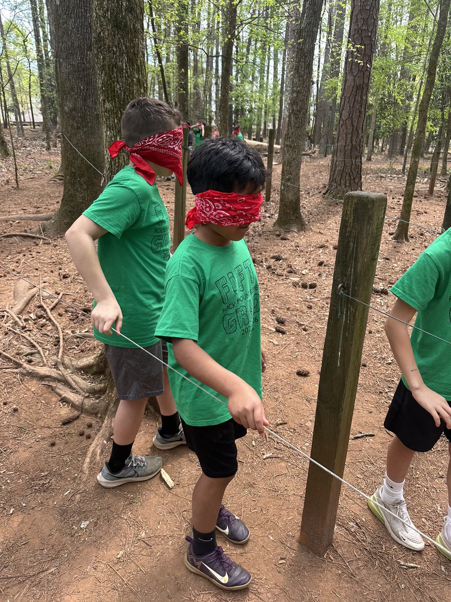 RockyMountElem's tweet photo. Our 5th graders had so much fun at Rock Eagle! They showed their ROCK Star behaviors and represented Rocky Mount well! @rockymountelem https://t.co/dsYmavCdwZ