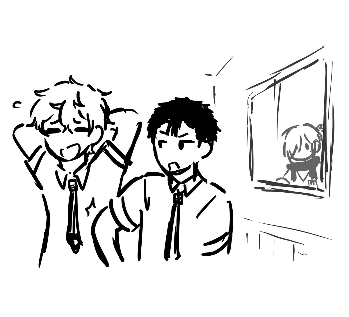 daily mitsuba doodle🌸 tweet media