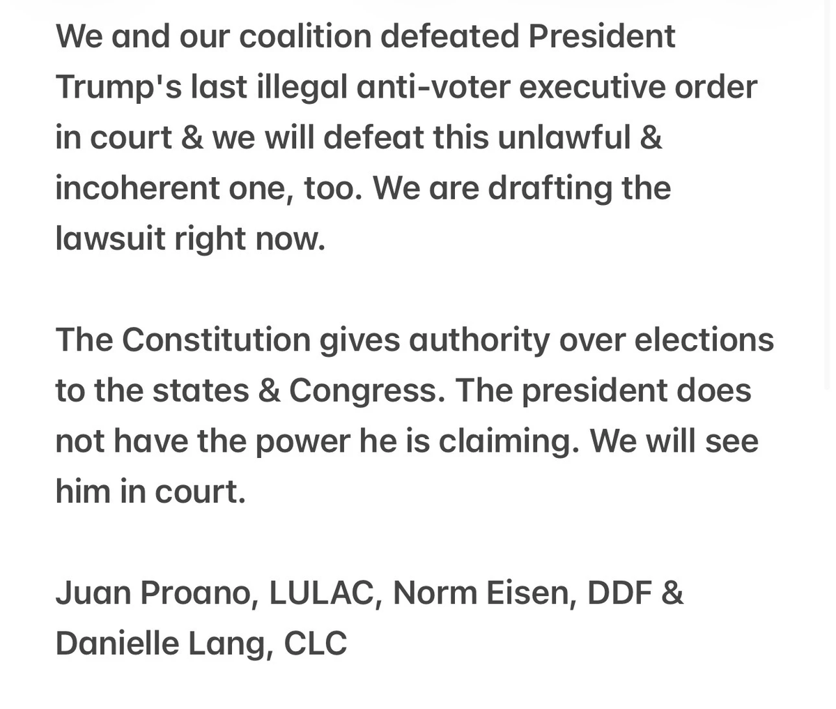 Norm Eisen tweet media