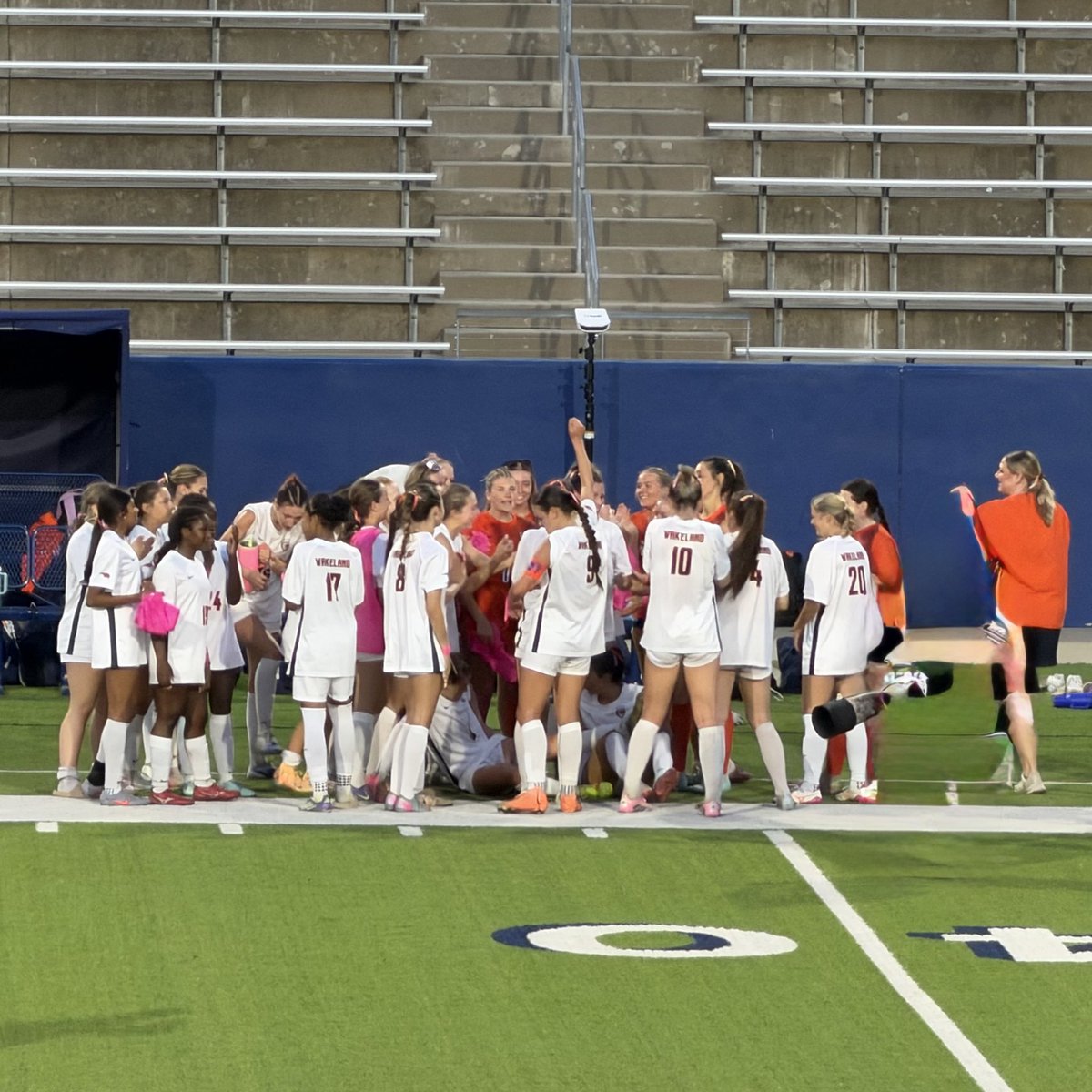 REGIONAL CHAMPS! 
2-1 final over an impressive and tough Lovejoy team to advance Wakeland Girls to the State Semi-Final! More to come later but for y’all following along, now it’s time to tune in and cheer on <a href="/WakeSoccer/">Wakeland Soccer</a>!