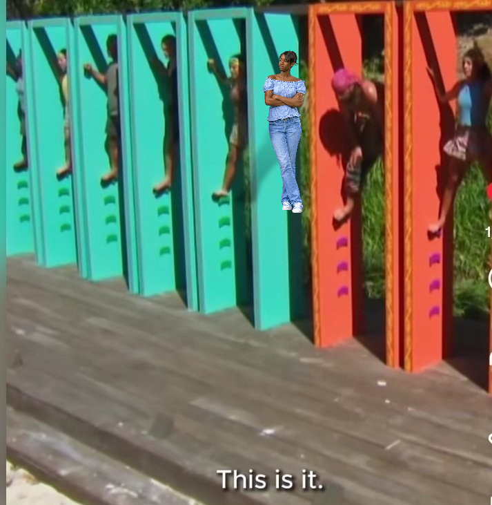 Whatevia is going to finally win immunity I can feel it. #Survivor50