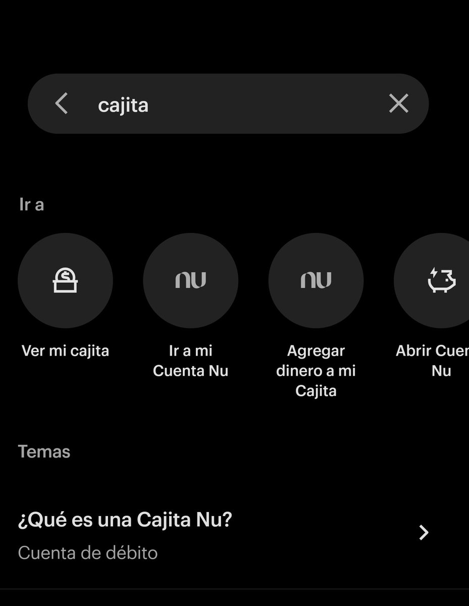 iiCanela's tweet photo. @JorgeA91456 @soynumx Me pasó igual, en la app en preguntas frecuentes escribe "cajita" en el buscador y te da la opción de "ir a mi cuenta nu" y así la puedes ver https://t.co/J9aqgAVuK9