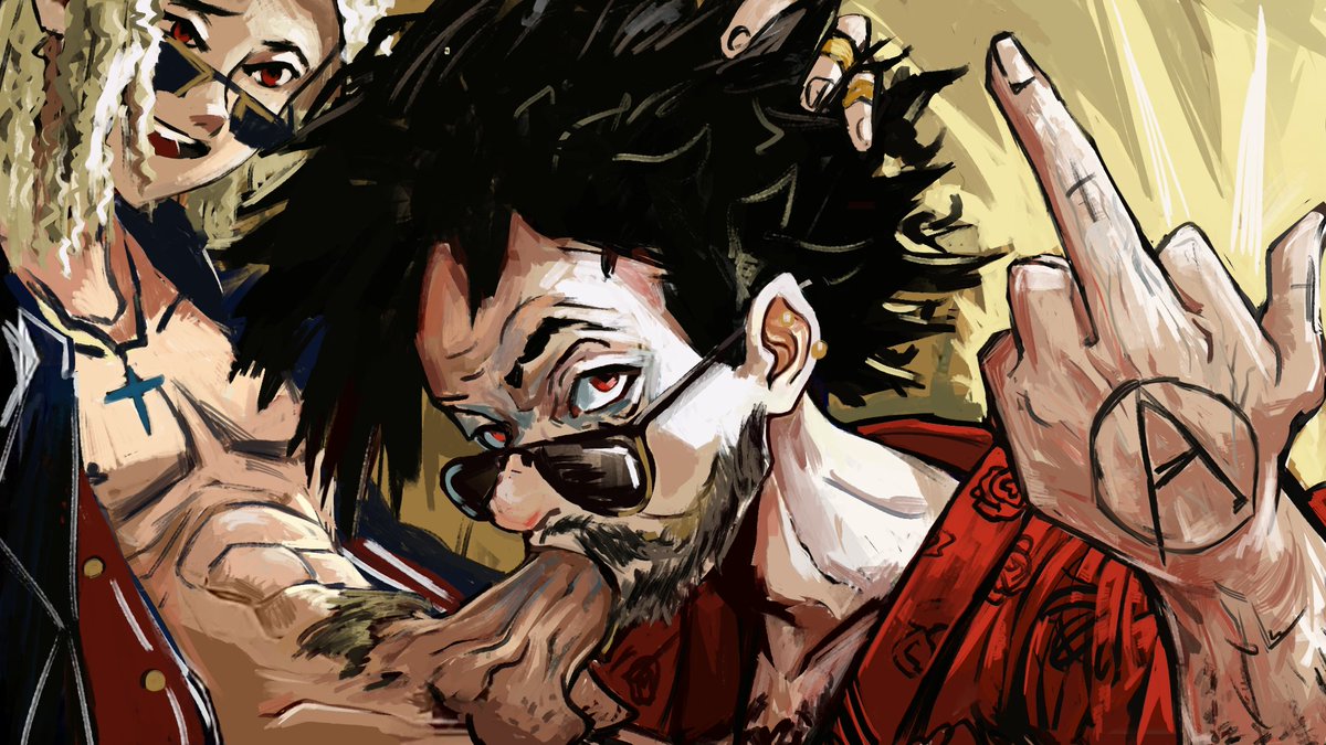 Angelss850951's tweet photo. #bl #erotic #foot #licking #oral #smirk #sunglasses #tattoo #toes #tongue #yaoi #2boys #eyecontact
NSFW
I played World of Darkness and got inspired to sketch a scene based on my friend’s character
Играл в вампиров в ВТМБ и решил сделать одну веселую сцену с персонажем товарища https://t.co/9BjFLlrYI5