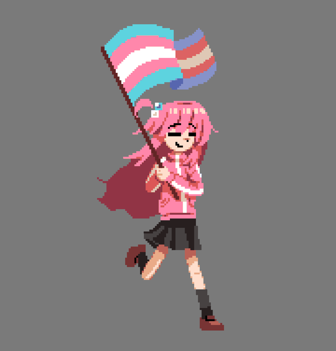 Abbiesmal ◆ stacking squares 🩷🟨🟦 tweet media