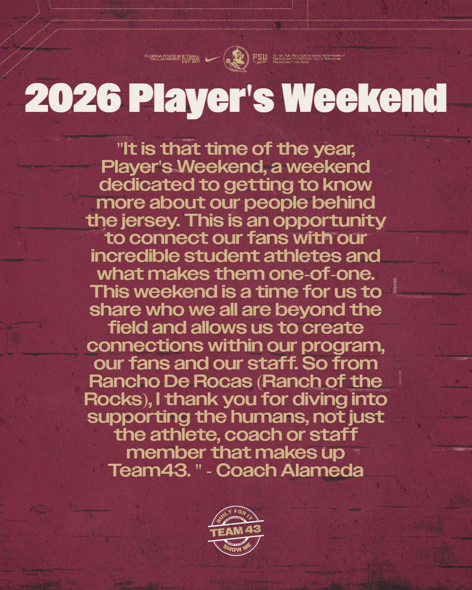 Florida State Softball 🥎 tweet media