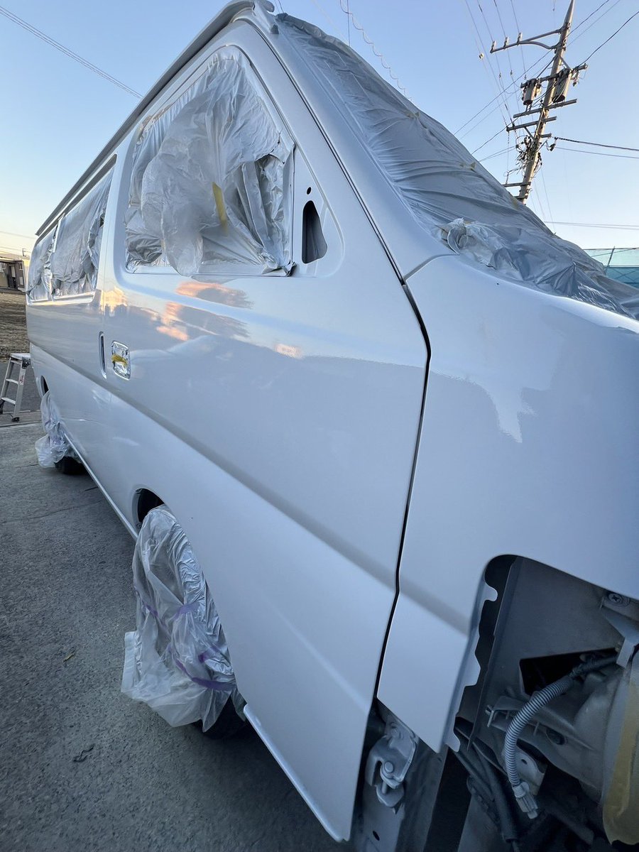 tkp045CLUBK's tweet photo. 板金からのオールペン https://t.co/4wJvJDNLP9