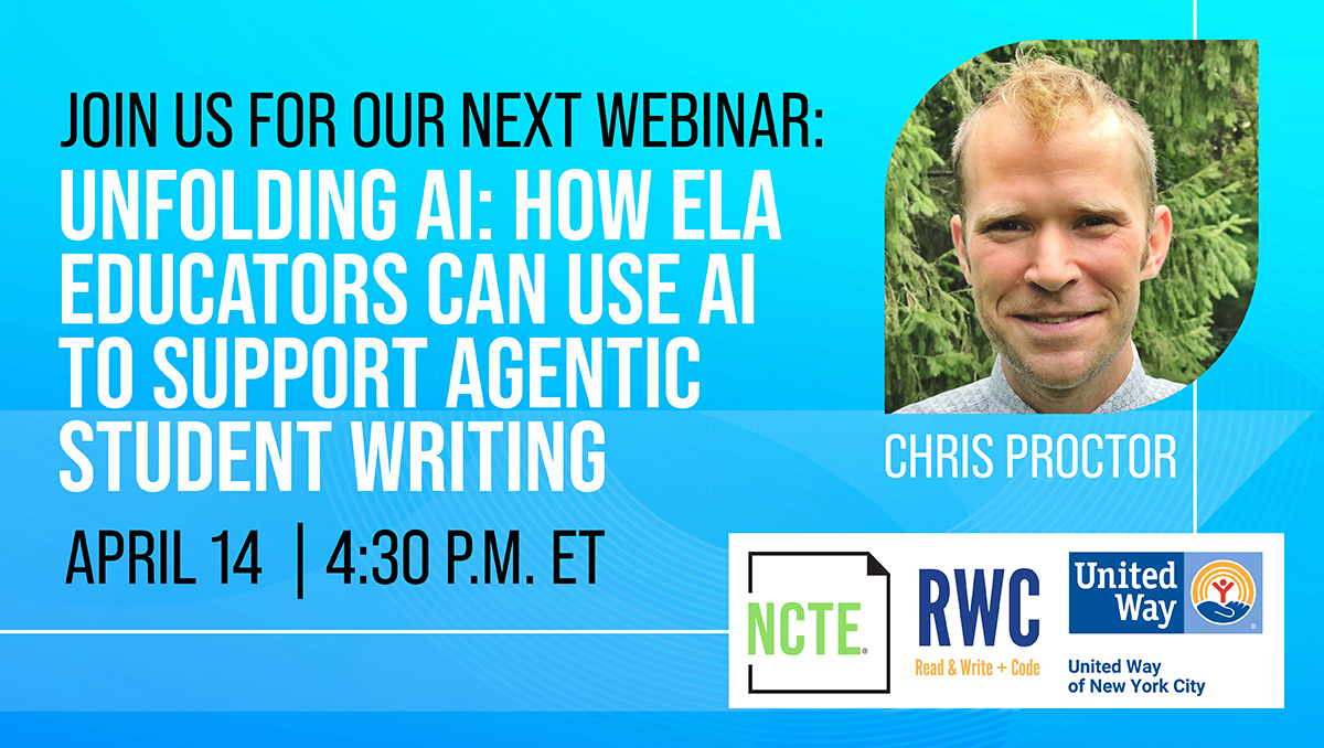 National Council of Teachers of English (NCTE) tweet media