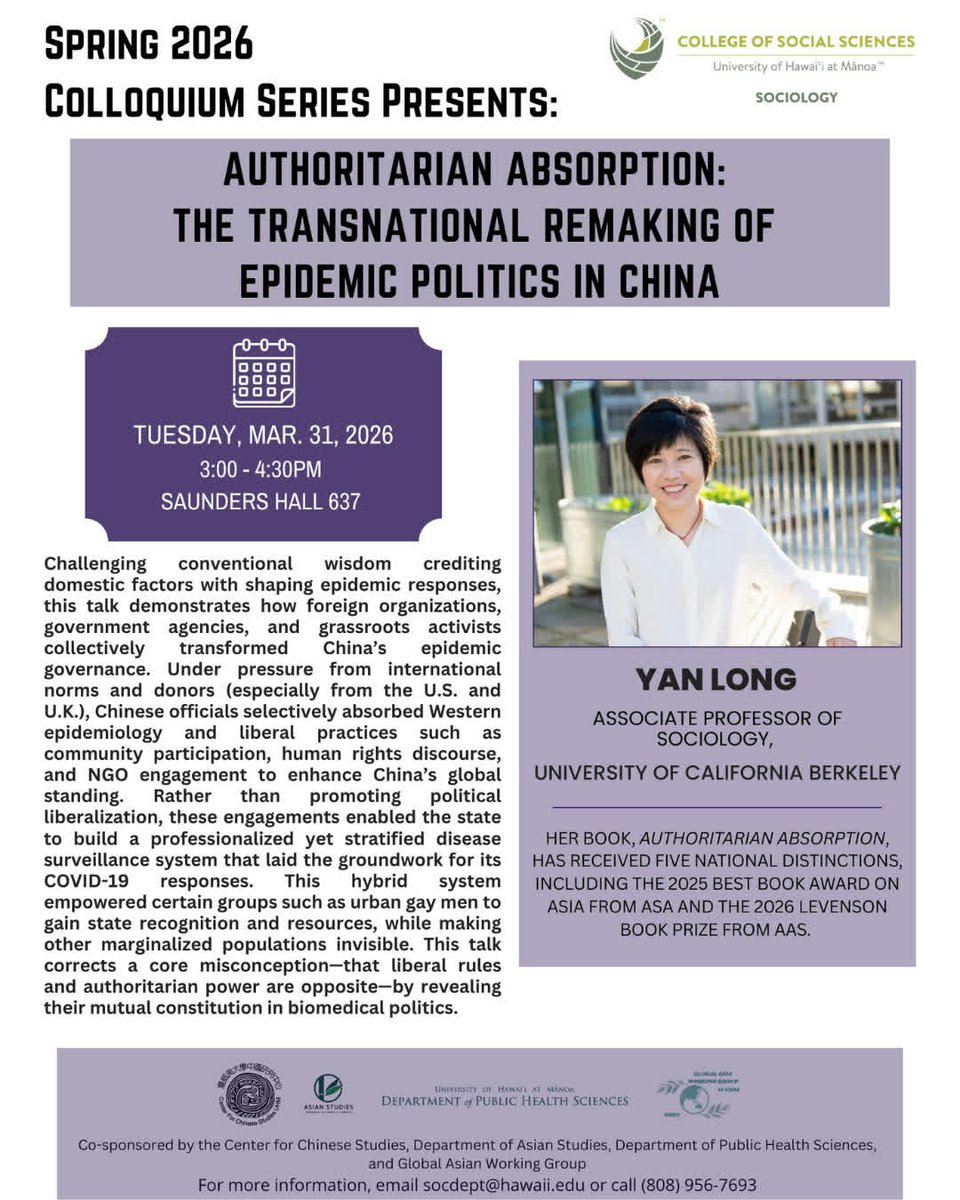 UH Manoa Asian Studies tweet media