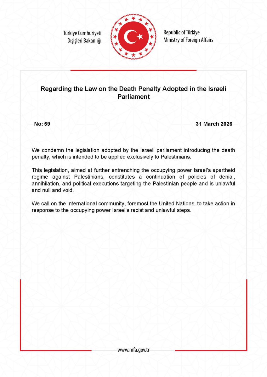 Turkish MFA tweet media