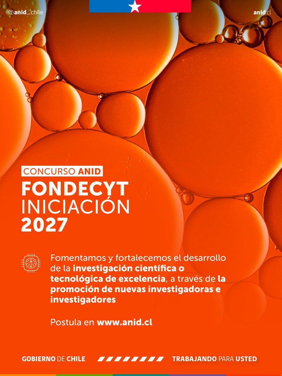 Agencia Nacional de Investigación y Desarrollo tweet media