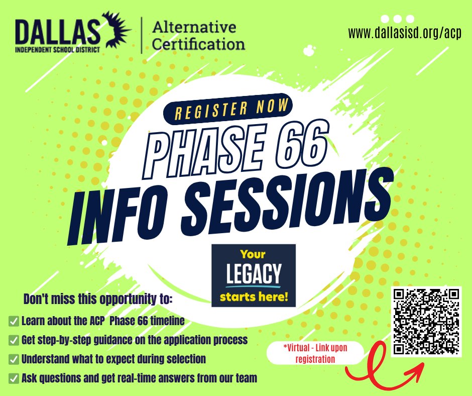 DISD Alternative Certification Program tweet media