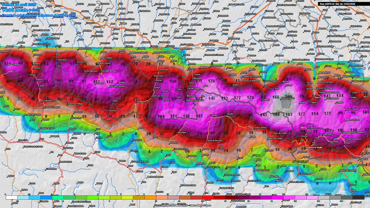 ClimayNievePirineos tweet media
