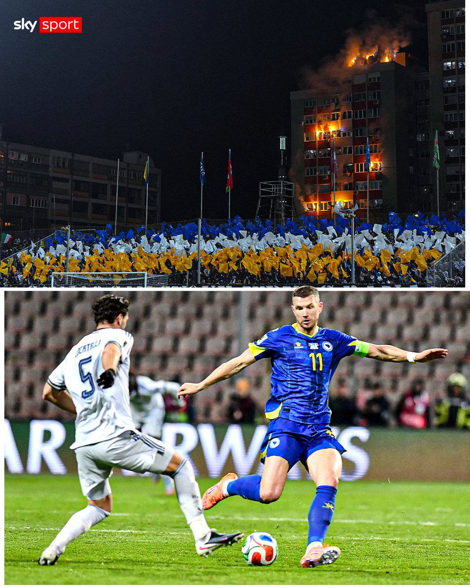 SkySportNews's tweet image. Irrer Fan-Support in Bosnien! 🇧🇦

#SkySport #Bosnien #Fans