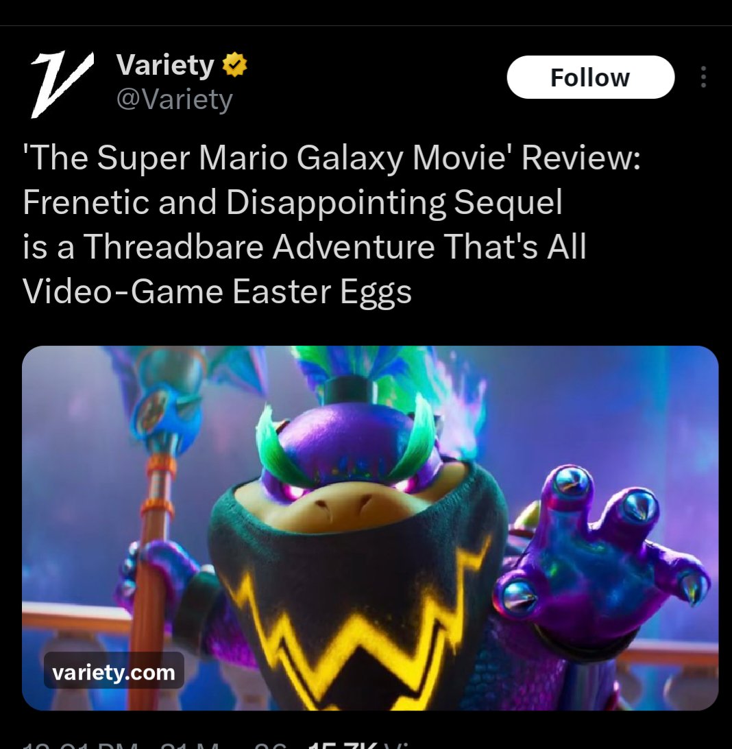 Steven (Hyped for The Super Mario Galaxy Movie) tweet media