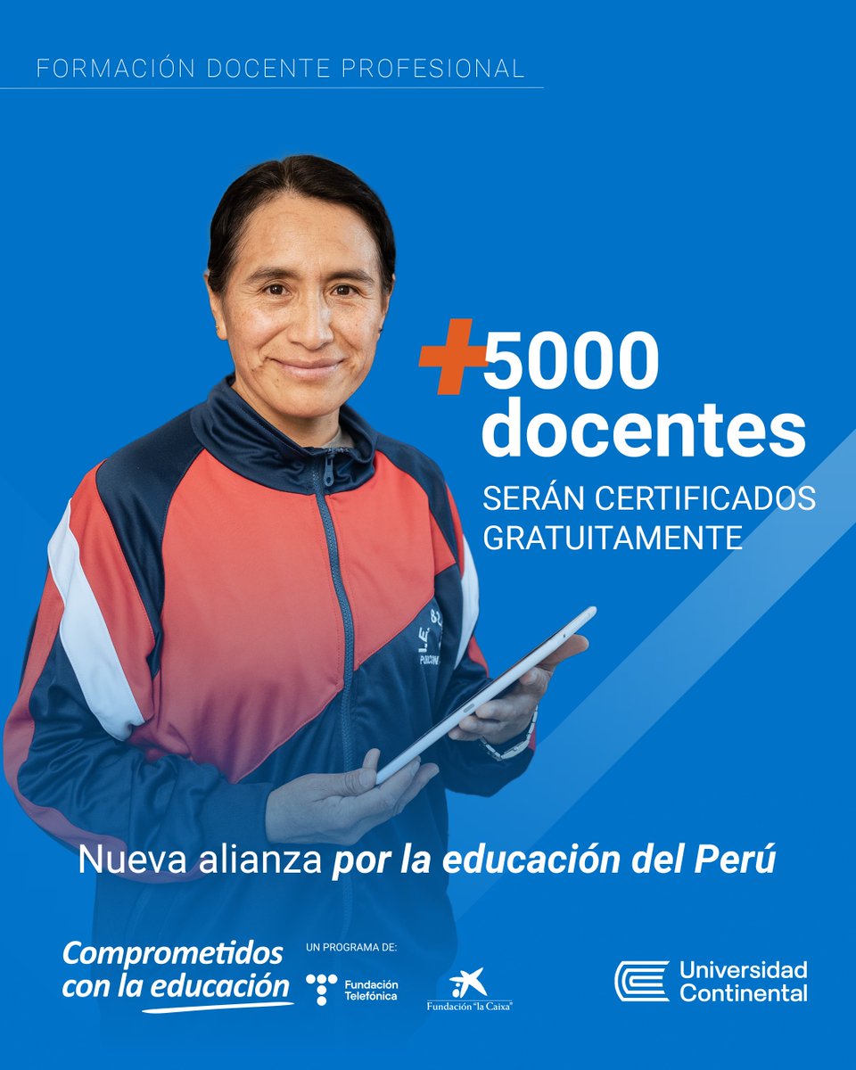 Comprometidos con la educación_Perú tweet media