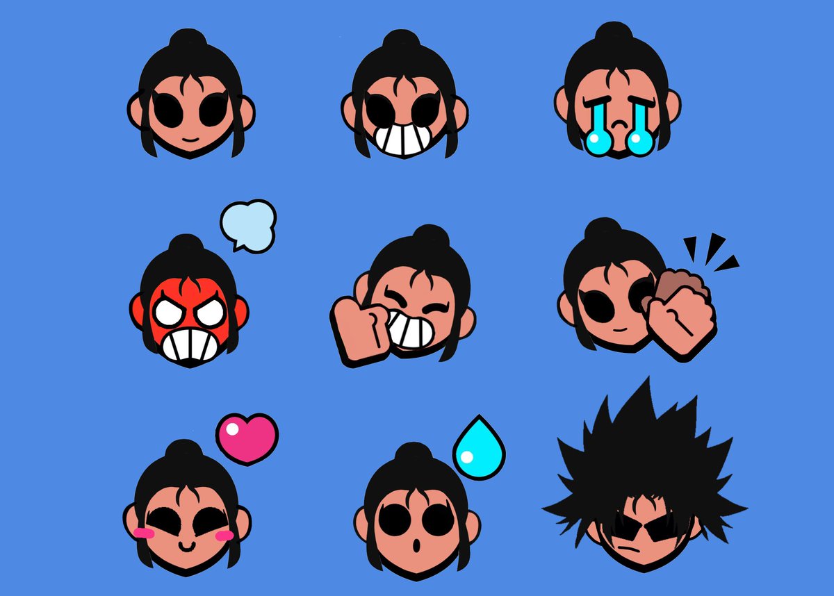 AlejandroM67151's tweet photo. Me tarde más de 6 días pero lo terminé, las pins de Belen #BrawlStarsArt #BrawlerConcept #FanArt #supercell #GameCharacter https://t.co/e37vN563r9