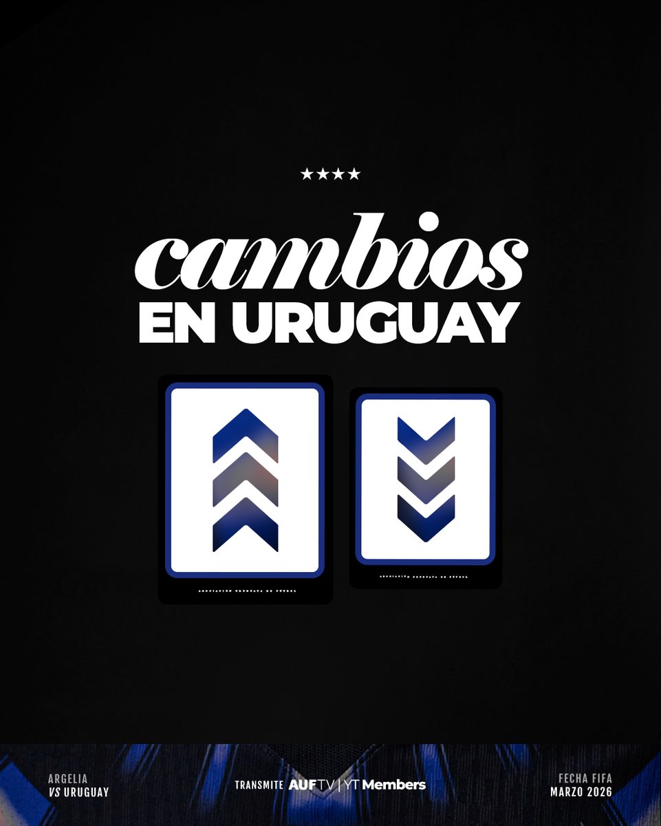 Selección Uruguaya tweet media