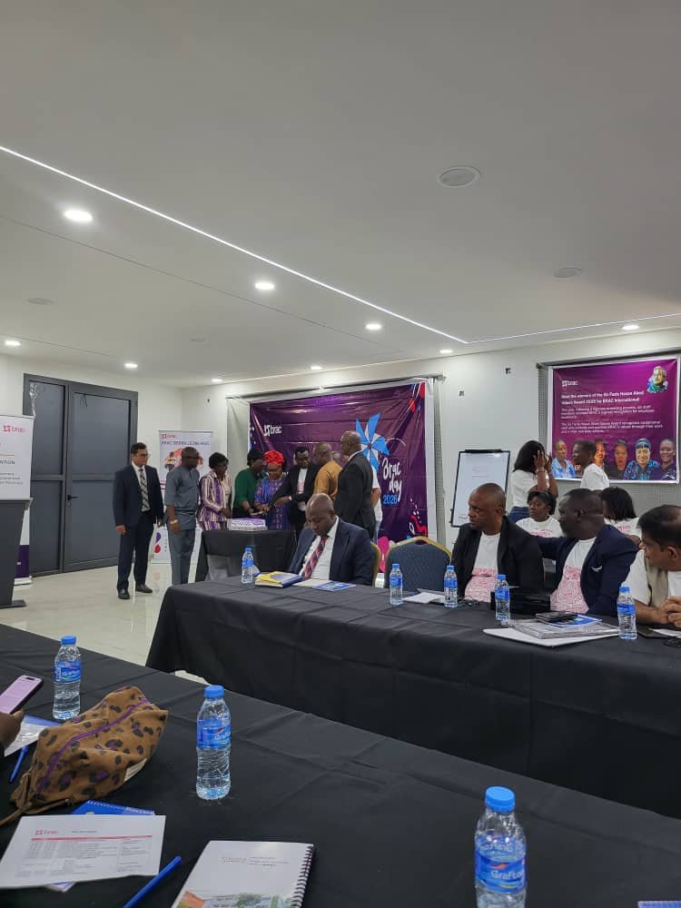 FaweSLeone's tweet photo. FAWE-SL joined the celebration of 54 years of impact by BRAC International and BRAC Sierra Leone 🎉
Keynote by Hon. Emily Aninata Gogra of the MBSSE highlighted the power of partnerships in advancing education and empowering communities.
#BRAC54 #FAWESL #EducationForAll https://t.co/txS2lPFPh6