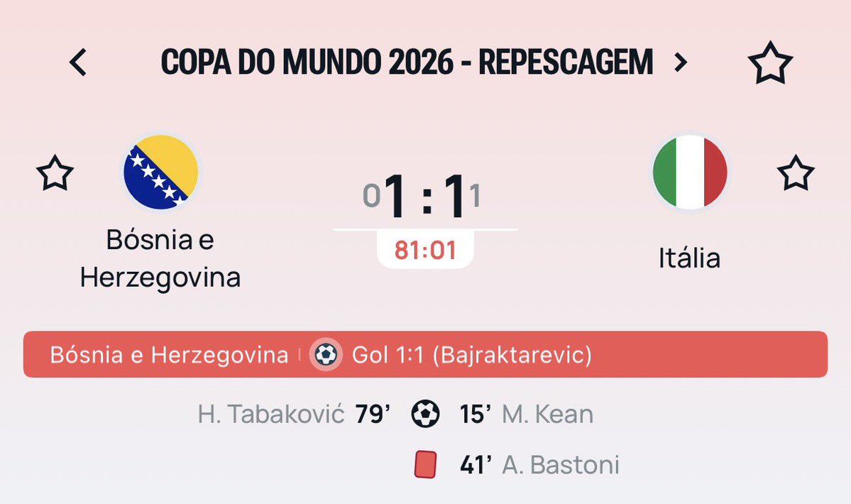 A Itália quer resenha….