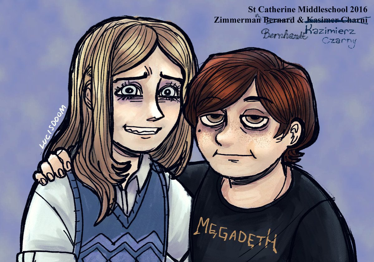 lukiakh_fr's tweet photo. average school experience when you have a foreign name #originalcharacter #OC https://t.co/qdFBDFlE1Y