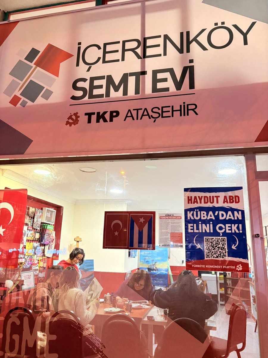 9 Nisan Perşembe günü 18.00’da İçerenköy Semt Evi’nde 🇨🇺