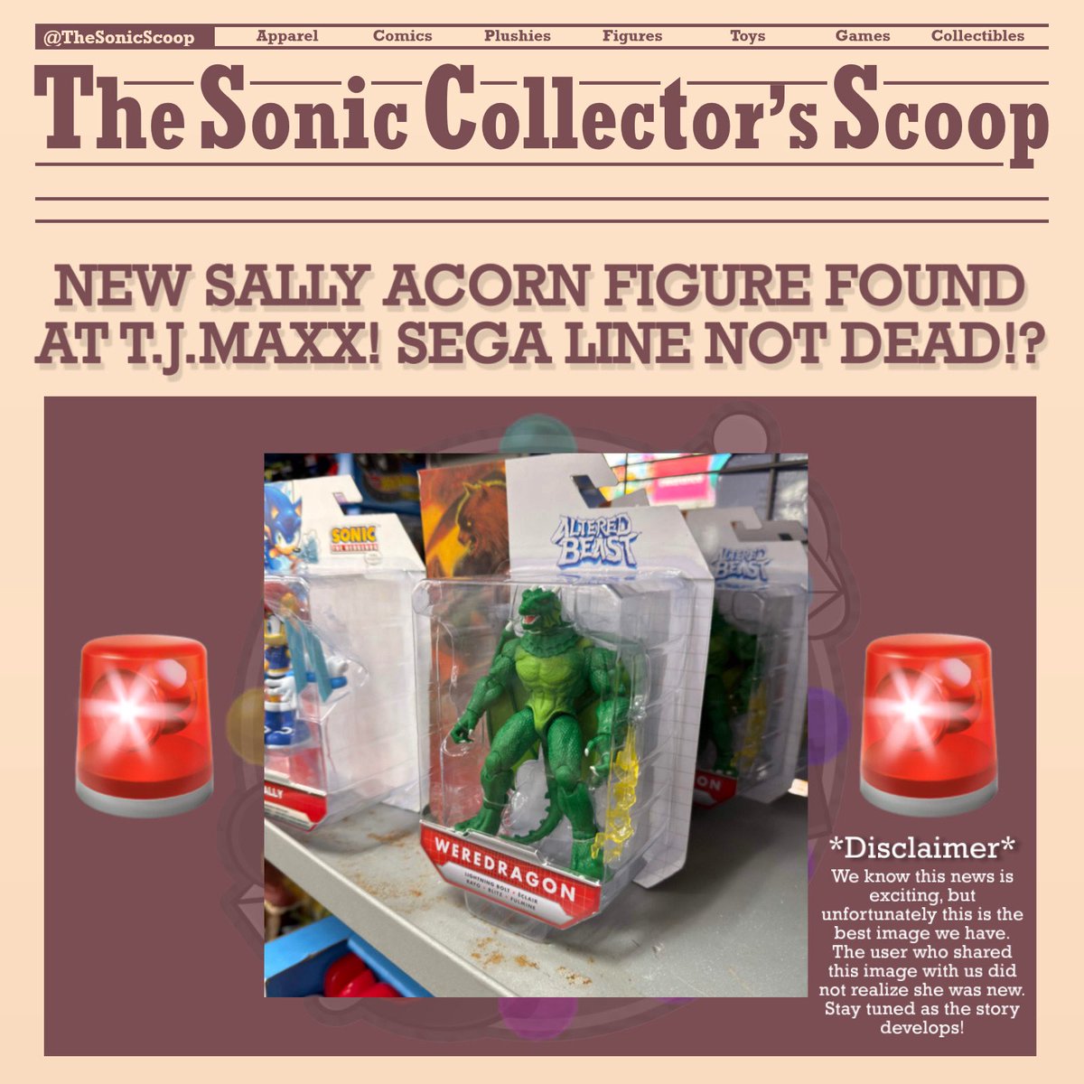 The Sonic Collector’s Scoop tweet media
