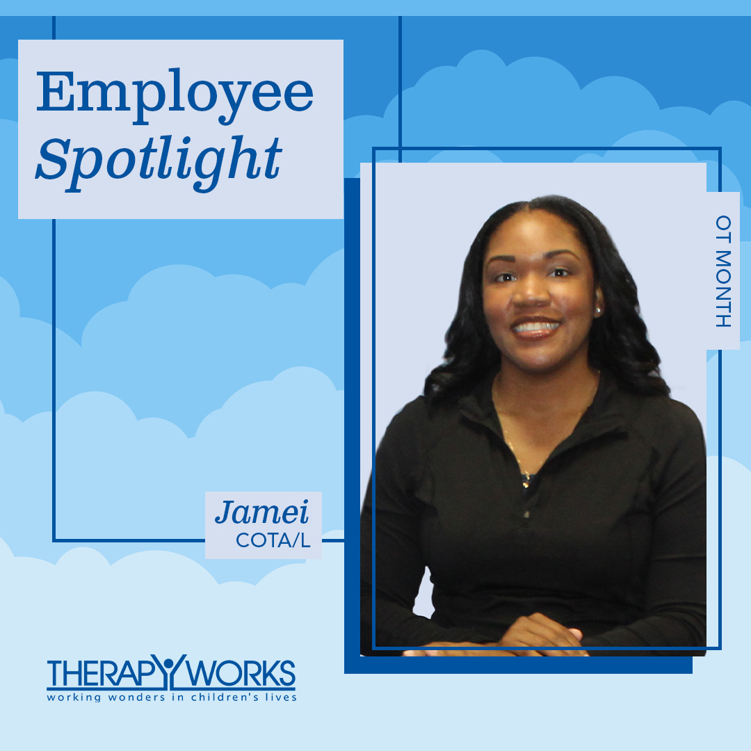TherapyWorksOK's tweet photo. Our first spotlight for OT Month is Jamei, a COTA in our school department! She has a dog named Romeo and enjoys listening to country music.

Happy OT Month, Jamei! We’re glad you’re part of our team! 🎉

#countrymusic #OTMonth #playdough https://t.co/RnWbRbhSCh