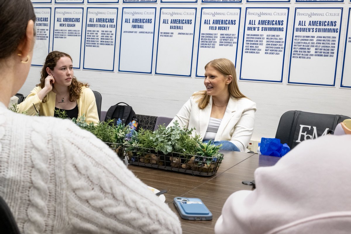 FandMWBB's tweet photo. Special thanks to Ali Narracci ‘22 for stopping by on Monday to talk with us about her career path, life after basketball, and all the insight she’s gained! https://t.co/wTLOGsifTw