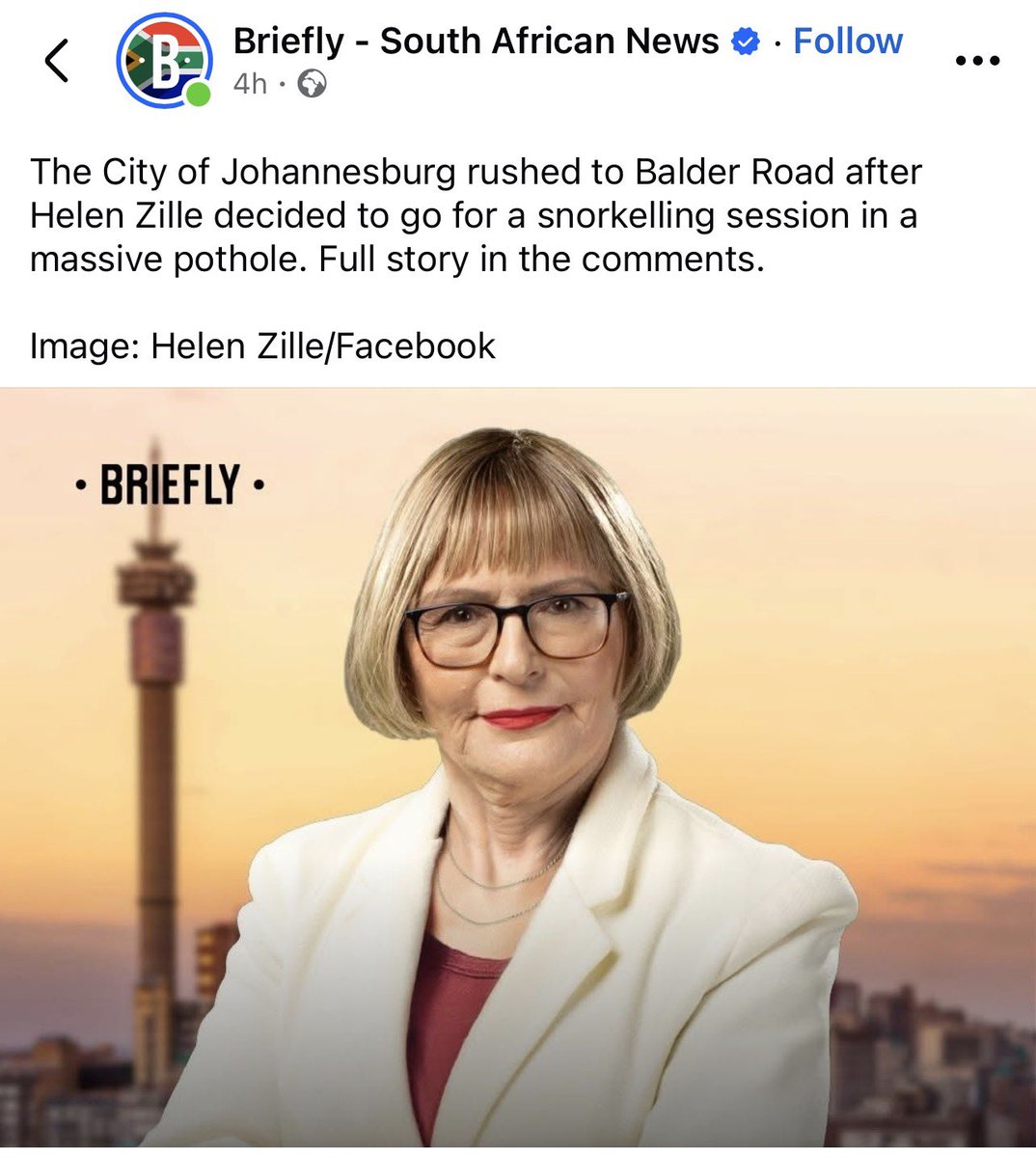 Helen Zille already begun to effect changes, few months before officially becoming mayor 👏 👏