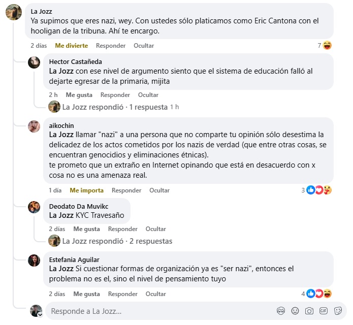 JAaronCortes's tweet photo. @larevueltita_ Por qué no te exhibes también a tí? el cómo usas "nazi" para todo aquel que no esté de acuerdo contigo, lo peor de todo es que gente de otras generaciones
está compartiendo su experiencia con ustedes y solo siguen y siguen CONFIRMANDO que TENEMOS RAZÓN https://t.co/JYp61Y2ZgM