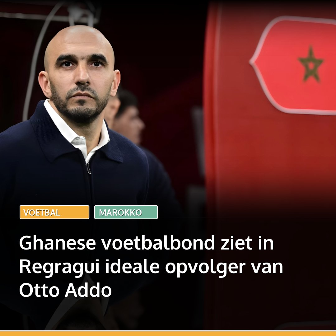 marokko's tweet image. De Ghanese voetbalbond praat met Walid Regragui over het bondscoachschap van Ghana. De gesprekken komen kort na het vertrek van Otto Addo, minder dan drie maanden voor het WK van 2026.
👉🏽 Lees: l.marokko.nl/zED68zAg 👈🏽

#ghana #marokko #accra #rabat #walidregragui