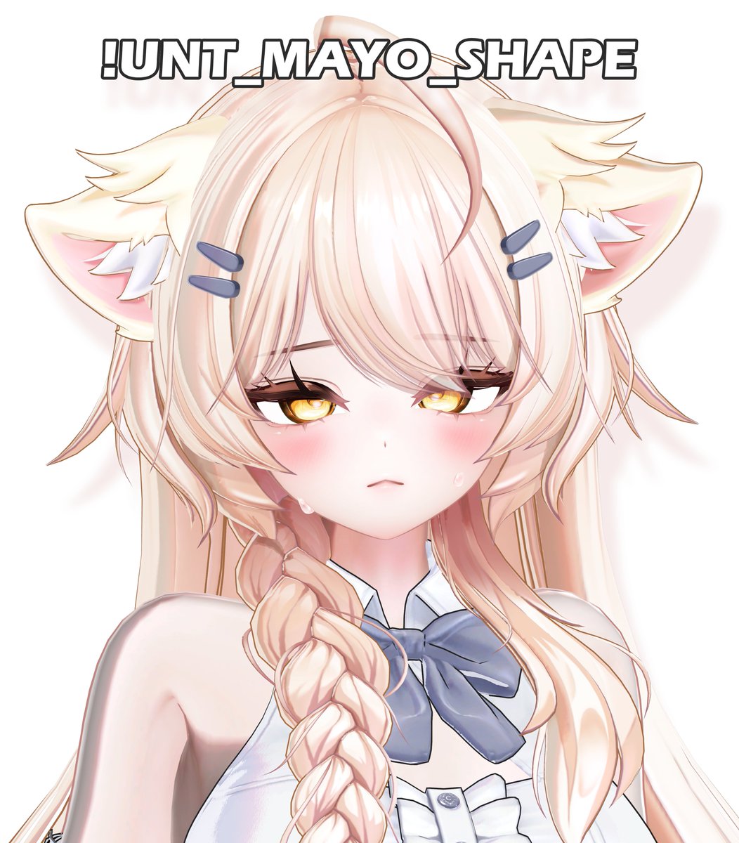 UNTshop_'s tweet photo. 【まよ, Mayo】Face Blendshape
https://t.co/TSTudJtXJY

🖤構成要素 🖤 
・ Face Blendshape

#VRChat️ #Mayo_3D  #Mayo3D https://t.co/SzfXTqlwTI