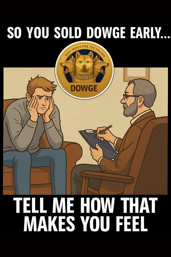 <a href="/MichaelSuppo/">Suppoman ❇️🔺</a> <a href="/YouTube/">YouTube</a> #DOWGE Ticker: $DJI6930 
<a href="/DJI6930/">Dowge</a> ❇️🔺️

buy 🌟 believe 🌟 broadcast