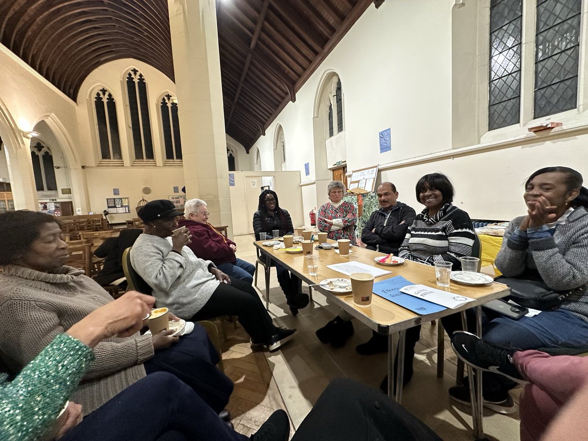 StAugustineSW17's tweet photo. Tonight, we’ve been praying, talking and thinking about the ceremonies of Good Friday 

- the empty aumbry 
- the carrying of the cross
- processions
- Jesus’ death 
- silence
- intercessions
- veneration / proclamation of the cross
- the reading of the Passion
- Holy Communion https://t.co/0K4BOp4Yil