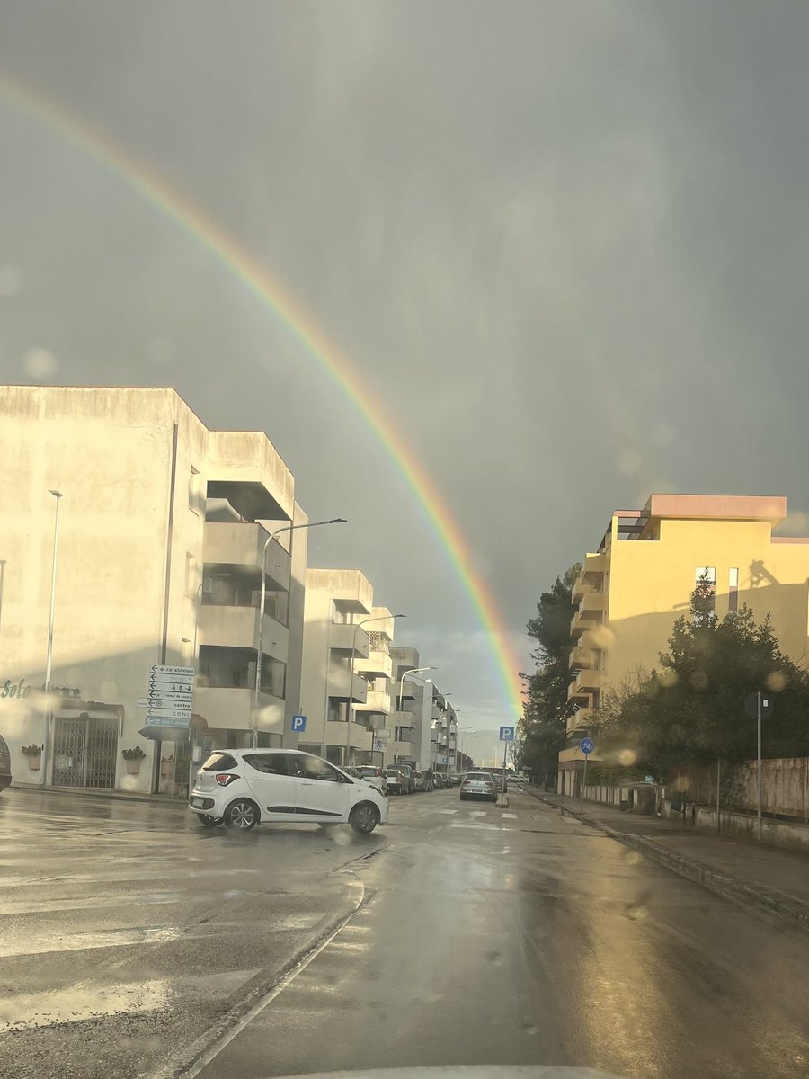 fedepinna's tweet photo. Arcobaleno sassarese https://t.co/cXH29aqprp